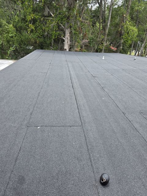 Commercial modified bitumen flat roof system